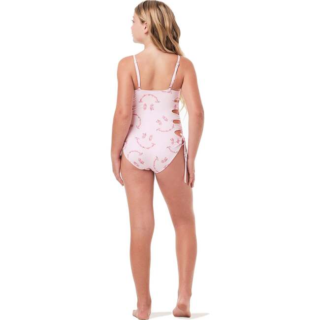 Collateral Damage All Smiles One-Piece Swimsuit, Pink - One Pieces - 4