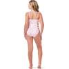 Collateral Damage All Smiles One-Piece Swimsuit, Pink - One Pieces - 4