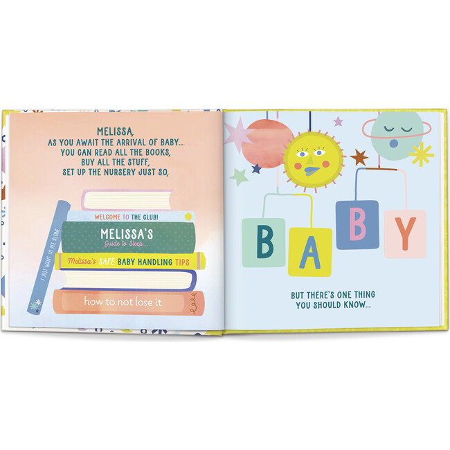 Parents-To-Be Personalized Book for Grownups - Party Accessories - 5