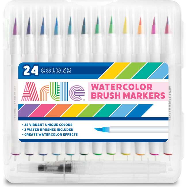 Artle: Watercolor Brush Markers - 26 PC Set
