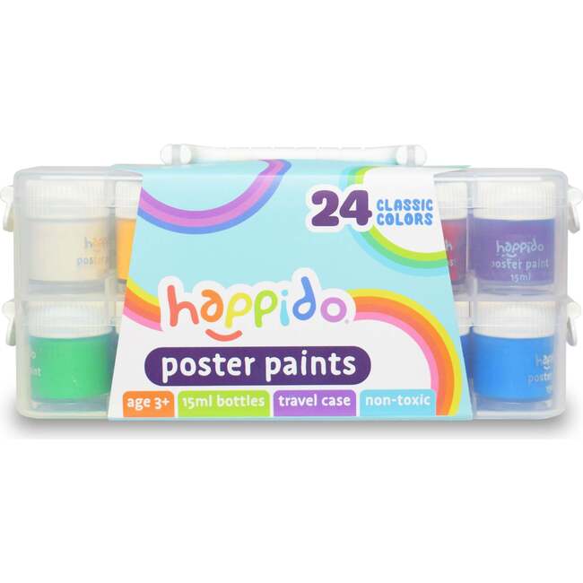 Happido: Poster Paints - 24 Classic Colors