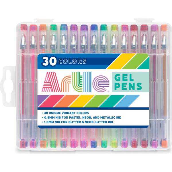 Artle: Gel Pens - 30 Colors - OOLY Arts & Crafts | Maisonette