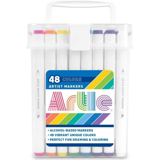 Artle: Artist Alcohol Markers - 48 Colors - Arts & Crafts - 1
