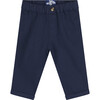 Little Orly Trousers, Navy - Pants - 1 - thumbnail