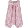 Little Liberty Print Betsy Boo Willow Romper, Pink Betsy Boo - Rompers - 1 - thumbnail