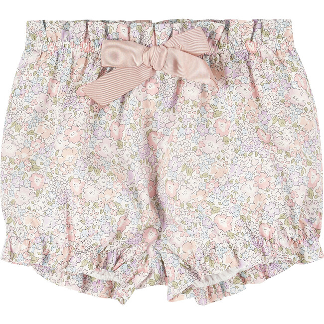 Little Liberty Print Michelle Bloomers, Pale Pink