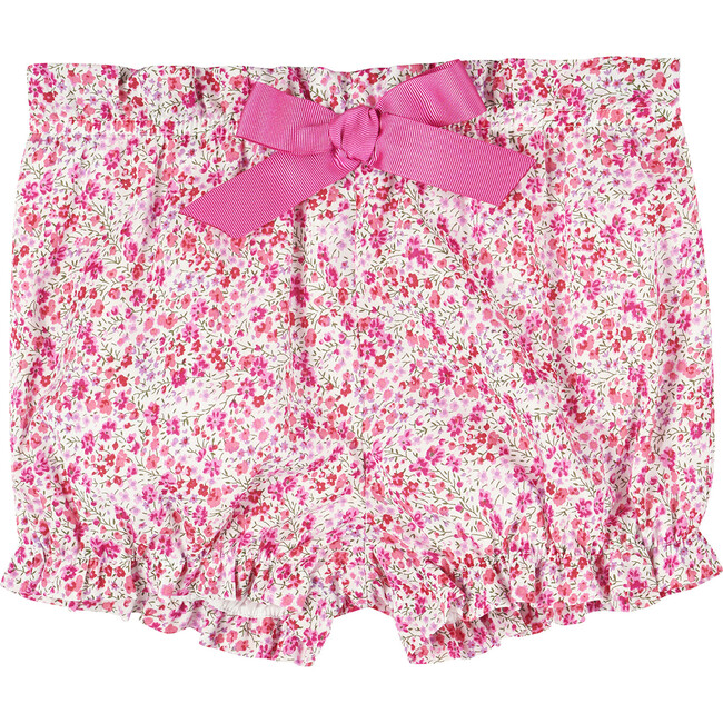 Little Liberty Print Phoebe Bloomers, Bright Pink