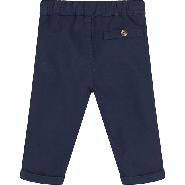 Little Orly Trousers, Navy - Pants - 2