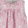 Little Liberty Print Betsy Boo Willow Romper, Pink Betsy Boo - Rompers - 3