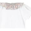 Little Liberty Print Michelle Willow Body, White and Pale Pink - Onesies - 3