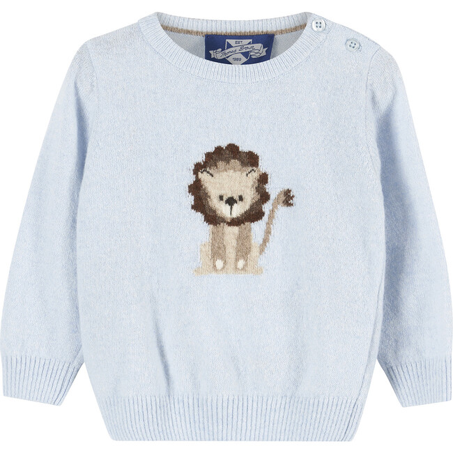 Little Augustus Sweater, Pale Blue