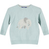 Little Edgar Sweater, Sage Green - Sweaters - 1 - thumbnail