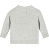 Little Guardsman Sweater, Grey Marl - Sweaters - 2