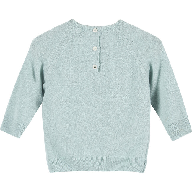 Little Edgar Sweater, Sage Green - Sweaters - 2