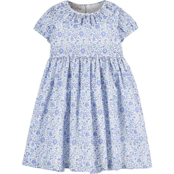 Liberty Print Danjo Dress, Blue Danjo - Trotters London Dresses ...