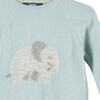 Little Edgar Sweater, Sage Green - Sweaters - 3