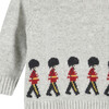Little Guardsman Sweater, Grey Marl - Sweaters - 3