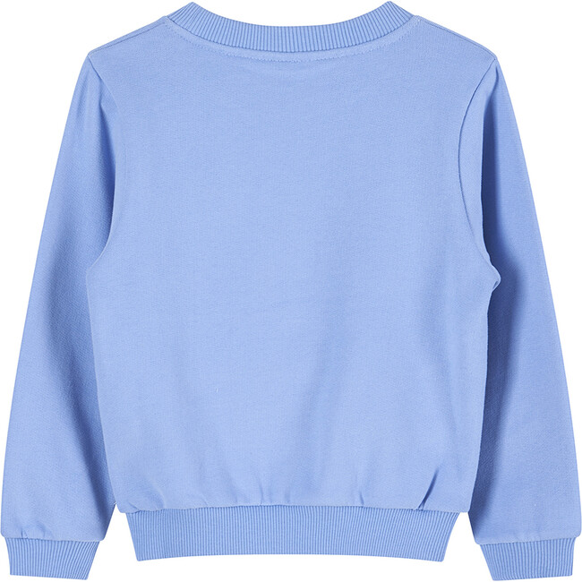 Liberty Print Danjo Heart Sweatshirt, Blue and Floral
