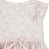 Liberty Print Michelle Frill Sleeve Dress, Pale Pink - Dresses - 3 - thumbnail