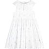 Francis Willow Sun Dress, White and Floral - Dresses - 1 - thumbnail