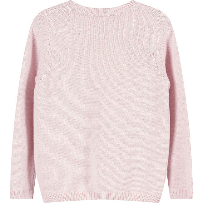 Coco Bunny Sweater, Pale Pink - Sweaters - 2