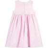 Jemima Striped Pinafore, Bright Pink Stripe - Dresses - 2