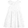 Francis Willow Sun Dress, White and Floral - Dresses - 2 - thumbnail