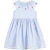 Clara Cherry Willow Dress, Blue Stripe - Dresses - 1 - thumbnail