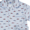 Sebastian Race Car Pajamas, Blue and Red - Pajamas - 2