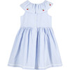 Clara Cherry Willow Dress, Blue Stripe - Dresses - 2 - thumbnail