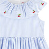 Clara Cherry Willow Dress, Blue Stripe - Dresses - 3