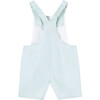 Little Alexander Bib Shorts, Sage Gingham and Augustus - Rompers - 2 - thumbnail