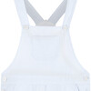 Marnie Dungaree, Pale Blue Stripe - Rompers - 3