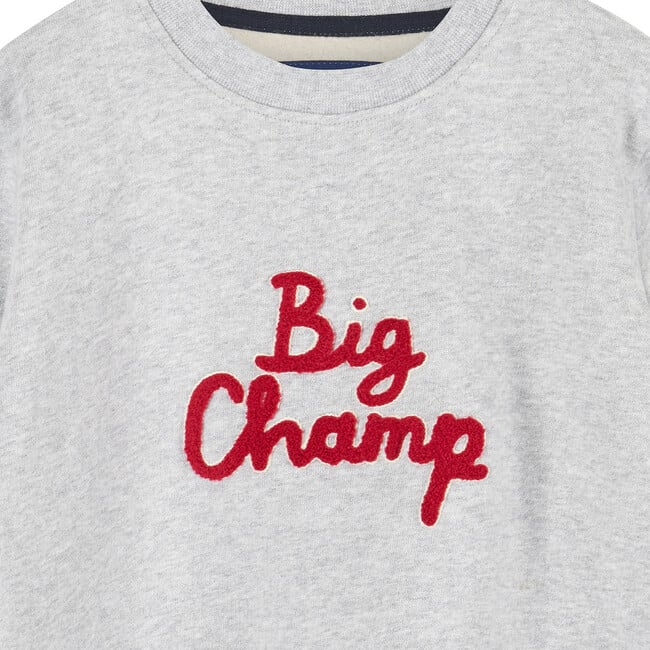 Big Champ Sweater, Grey Marl - T-Shirts - 3