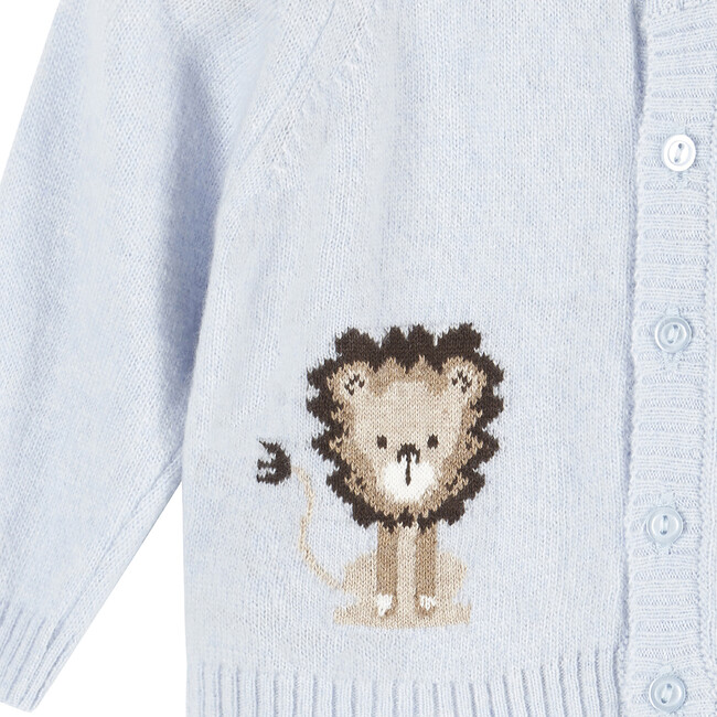 Little Augustus Cardigan, Pale Blue - Cardigans - 3