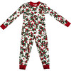 Kids Knit Pajamas, Holly Berry - Pajamas - 1 - thumbnail