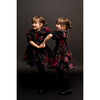 Kids Organza Dress, Brushstroke Floral - Dresses - 2