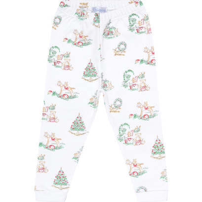 Christmas Toile Pajama Set, Multicolors - Two Pieces - 3