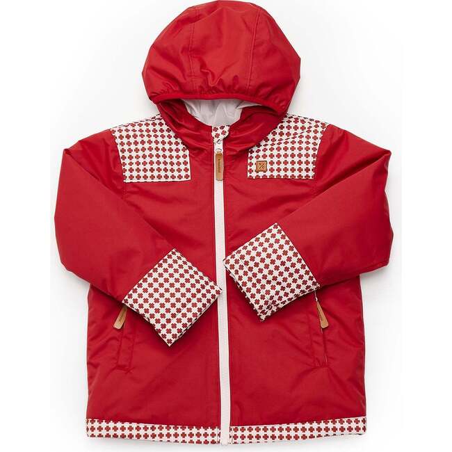 Swiss Cross Coat, Red