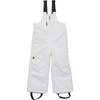 The Classic Bib, White - Snow Pants - 1 - thumbnail