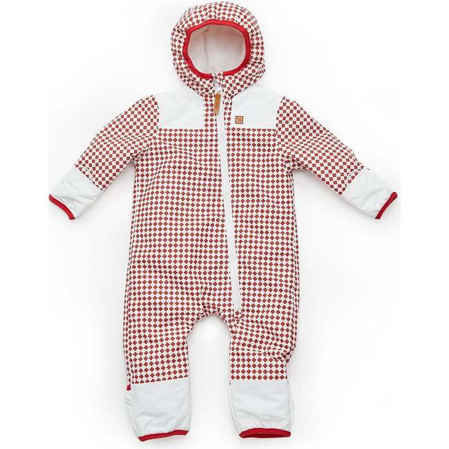 Swiss Cross Bunting, Red - Snowsuits - 1