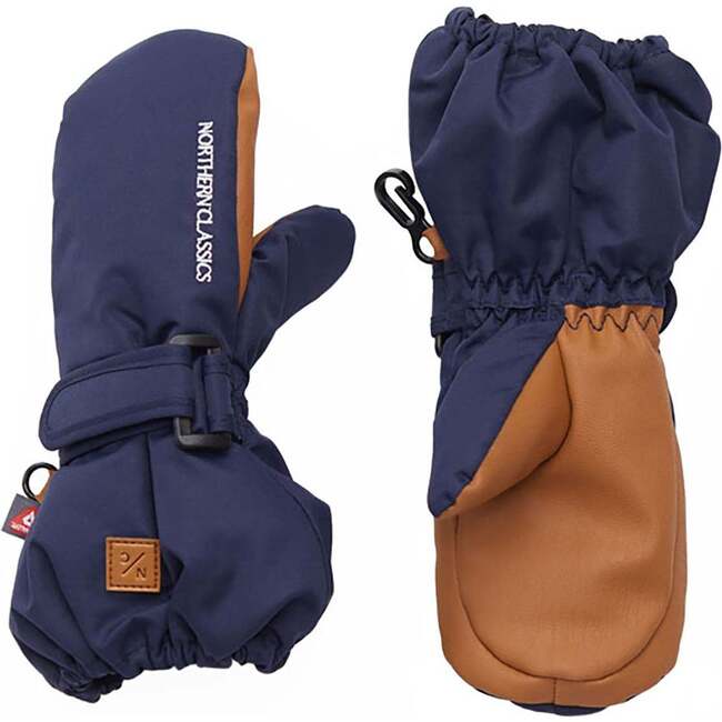 The Classic Mitten, Navy - Gloves - 1