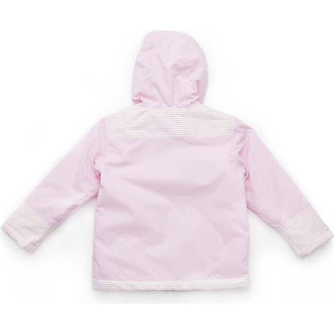 Steamboat Stripes Coat, Soft Pink - Parkas - 4