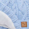 Classic Cable Knit Hat, Sky Blue - Hats - 3