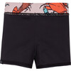 Reversible Shorts In Crabs Print, Black & Blue - Shorts - 3