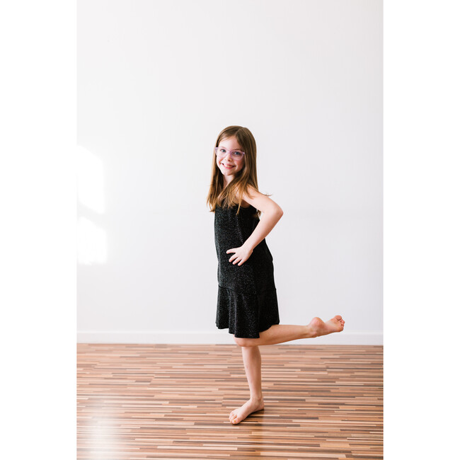Twinkle Black Velvet Dress - Dresses - 3