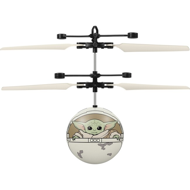Star Wars The Mandalorian Baby Yoda The UFO Ball Helicopter - Outdoor Games - 1