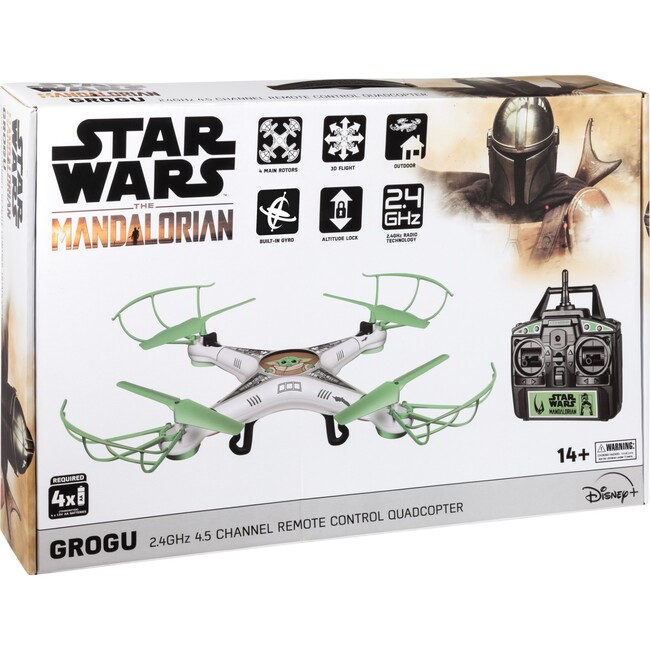 Star Wars The Mandalorian The Child in Pram 2.4GHz 4.5CH RC Quadcopter - Outdoor Games - 2