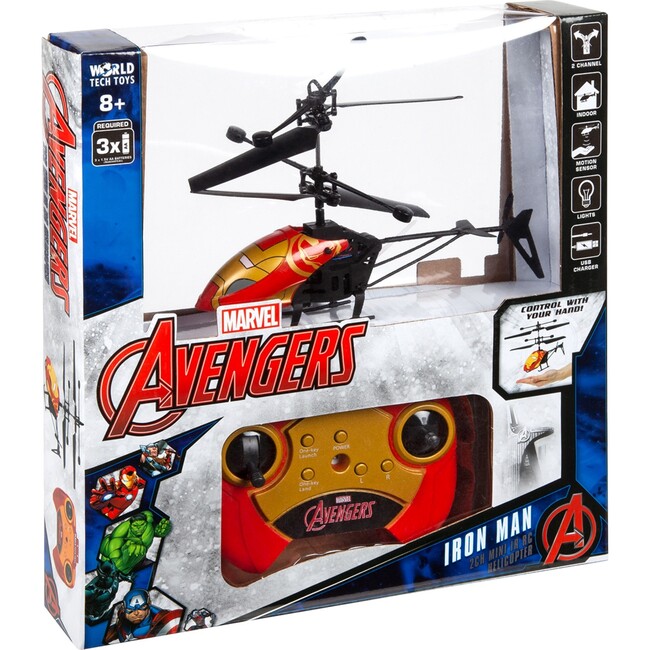 Marvel Iron Man 2CH IR Helicopter - Outdoor Games - 2