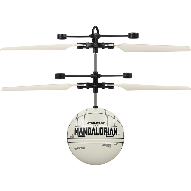 Star Wars The Mandalorian Baby Yoda The UFO Ball Helicopter - Outdoor Games - 3